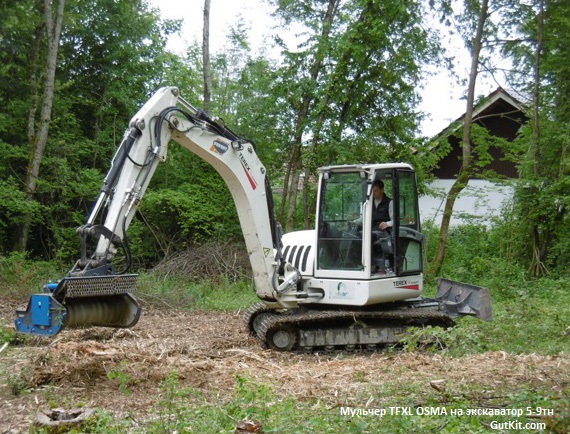 TFXL мульчер для 6-10тн