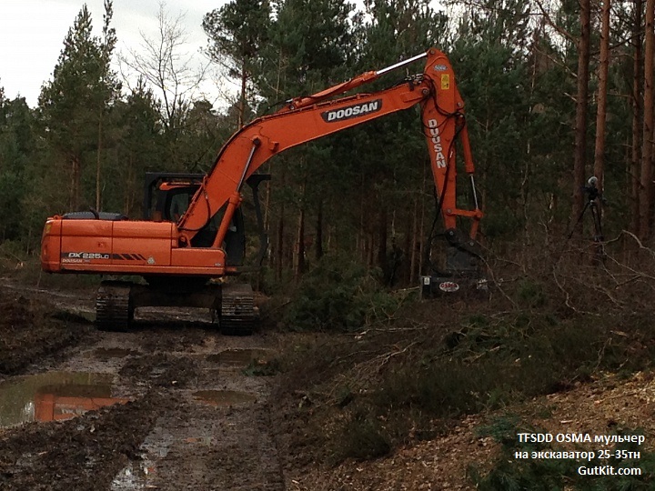 TFSDD мульчер на 25-35тн