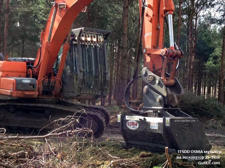 TFSDD мульчер на 25-35тн