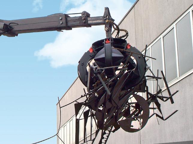 EV-EC Грейфер многочелюстной, лепестковый захват