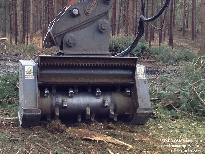 TFSDD мульчер на 25-35тн