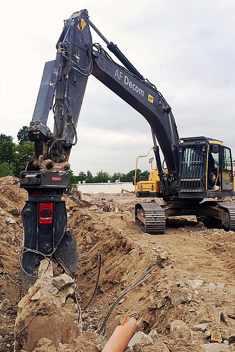 FP Бетонолом крашер для первичного и вторичного разрушения