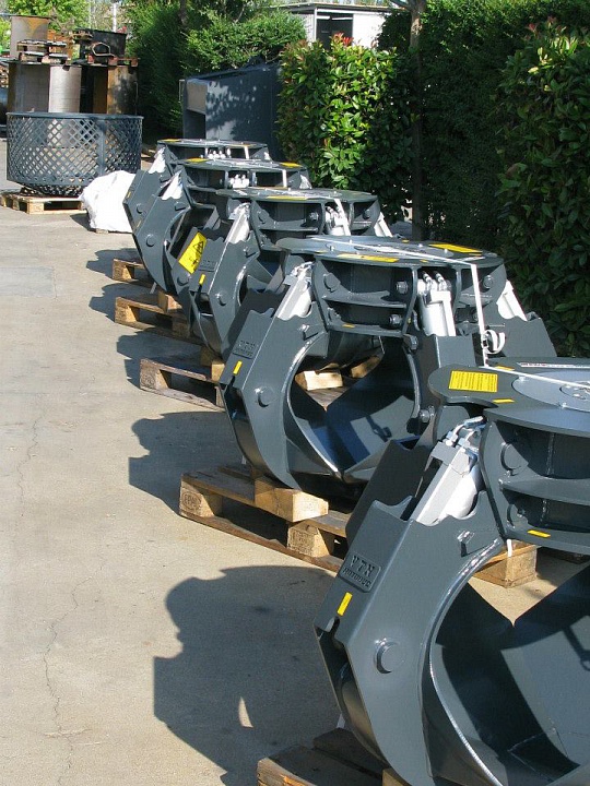 EV-EC Грейфер многочелюстной, лепестковый захват