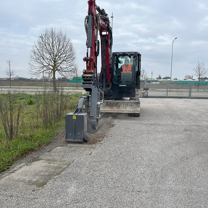 WE Траншеекопатель фреза циркулярная