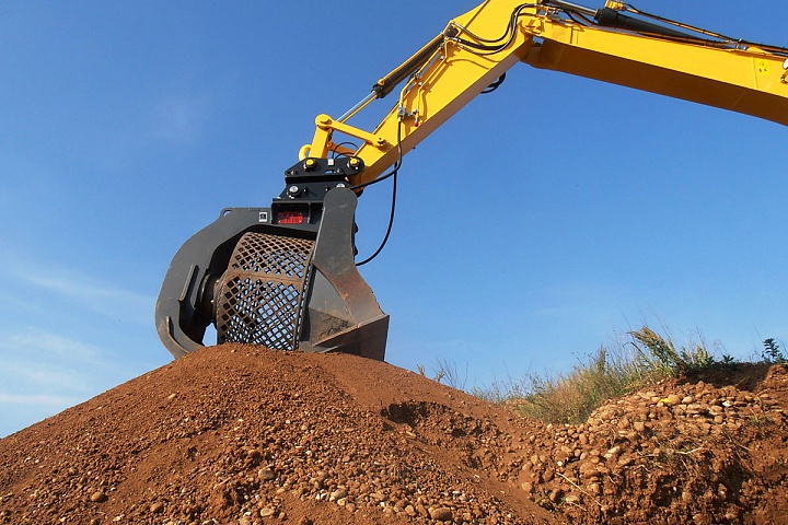 SR Сортировочный роторный ковш, сортировщик