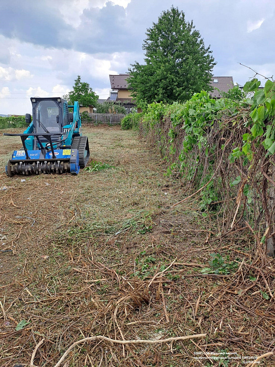 SSKRT Мульчер на мини-погрузчик 3-5тн