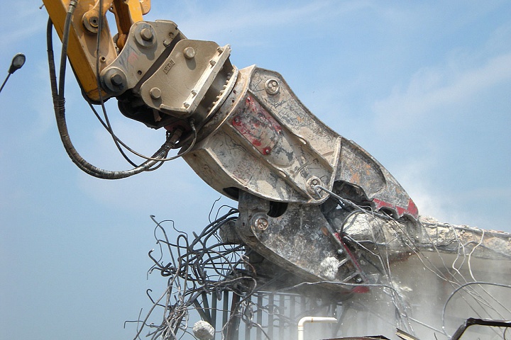 FP Бетонолом крашер для первичного и вторичного разрушения