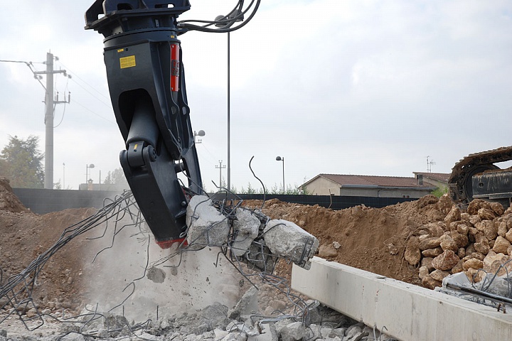 FP Бетонолом крашер для первичного и вторичного разрушения