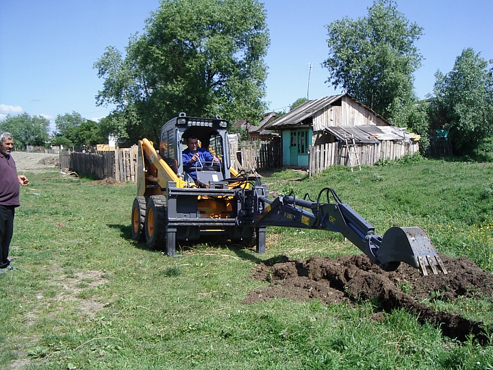 E Обратная лопата экскаваторная