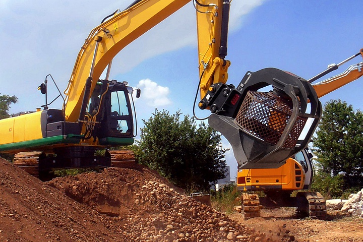 SR Сортировочный роторный ковш, сортировщик