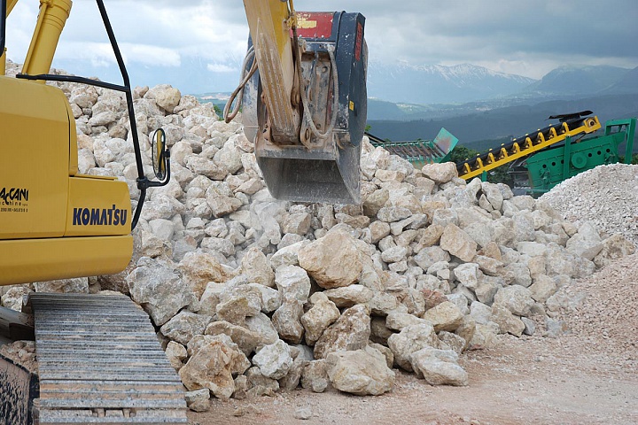 FB Дробильный ковш, дробилка