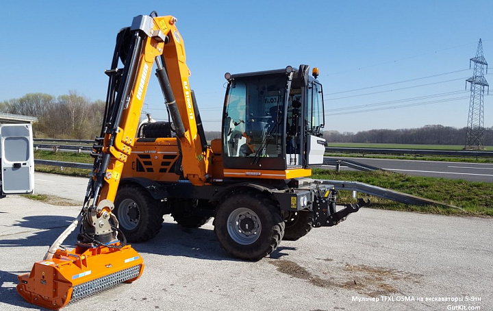 TFXL мульчер для 6-10тн