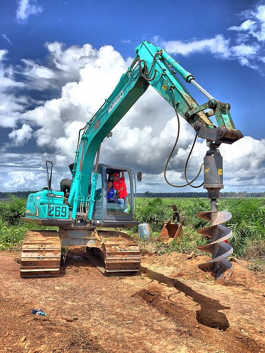TR Гидробур вращатель шнековый 