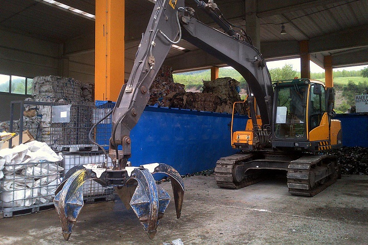 EV-EC Грейфер многочелюстной, лепестковый захват