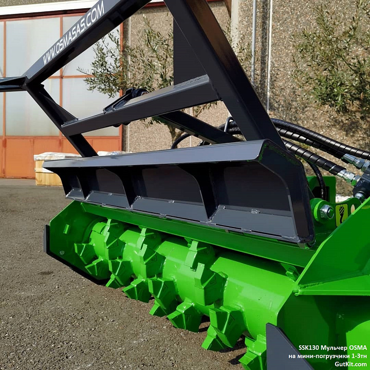 SSK Мульчер на мини-погрузчик 1-3тн