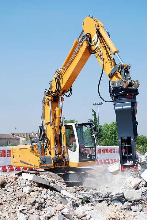 FP Бетонолом крашер для первичного и вторичного разрушения