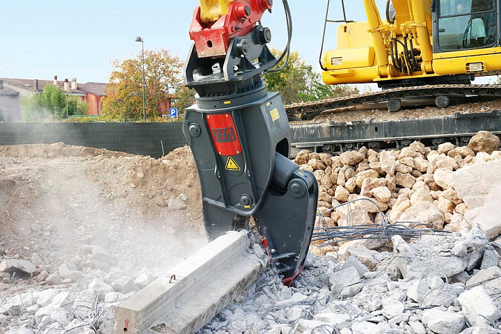 FP Бетонолом крашер для первичного и вторичного разрушения