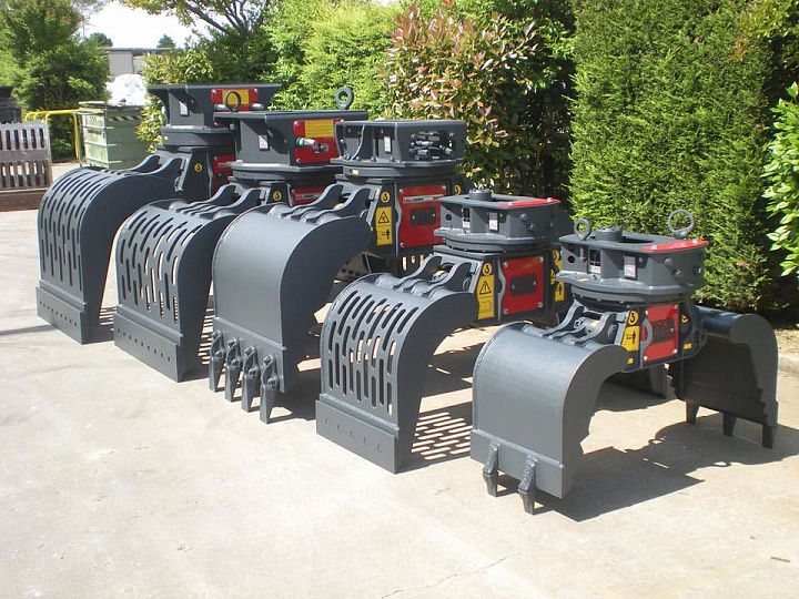 MD Грейфер для перемещения со сменными челюстями