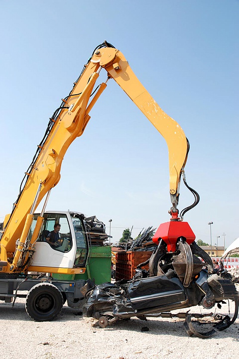 EV-EC Грейфер многочелюстной, лепестковый захват