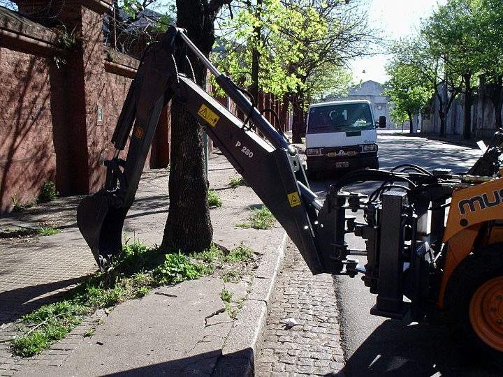 E Обратная лопата экскаваторная