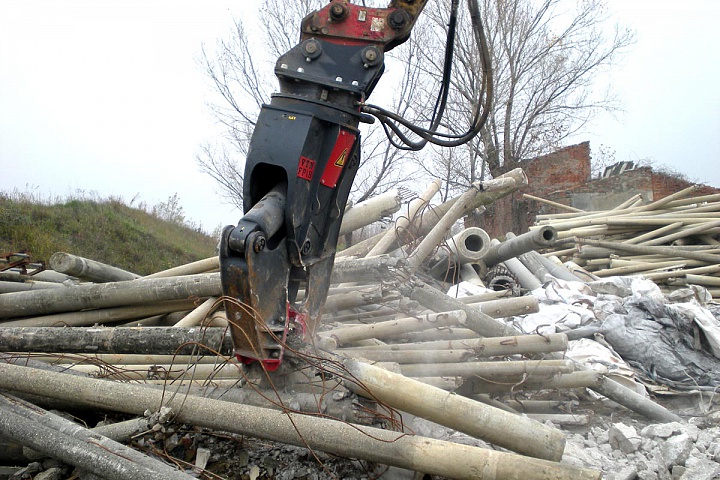 FP Бетонолом крашер для первичного и вторичного разрушения