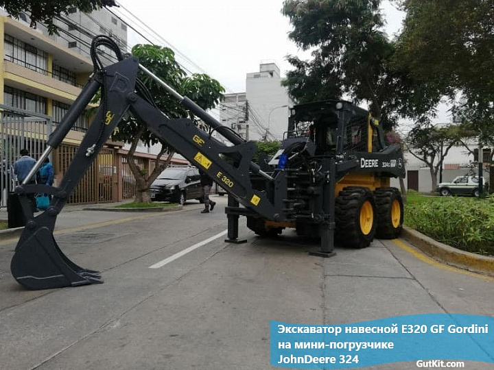 E Обратная лопата экскаваторная