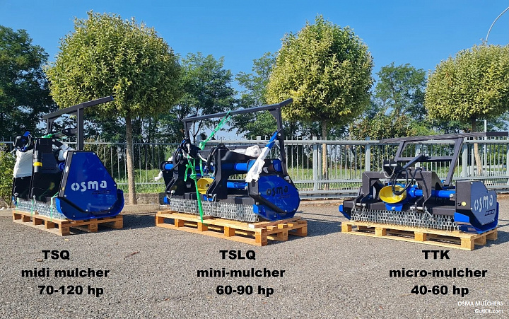 TTK мульчер на трактор 30-60лс