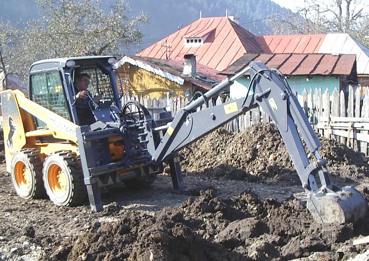 E Обратная лопата экскаваторная