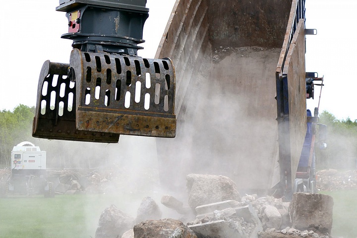 MD Грейфер для перемещения со сменными челюстями