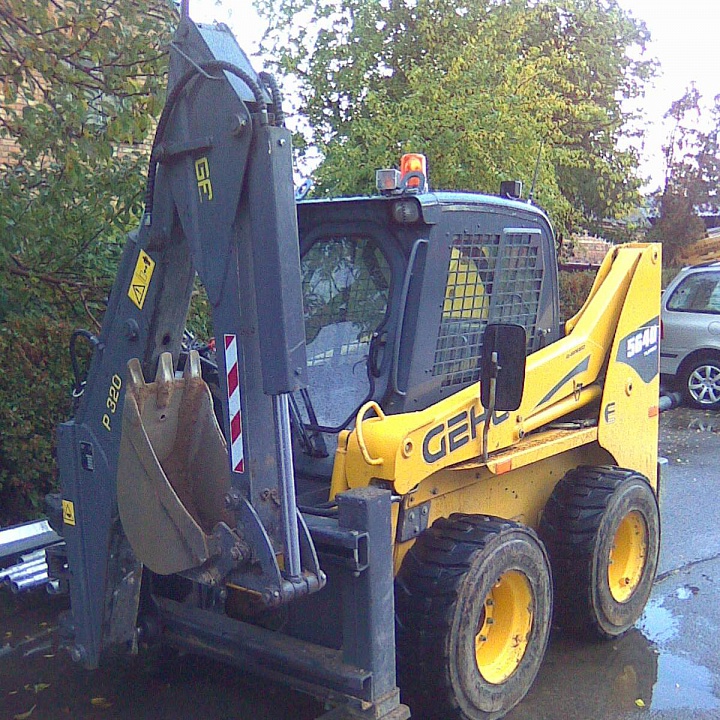 E Обратная лопата экскаваторная