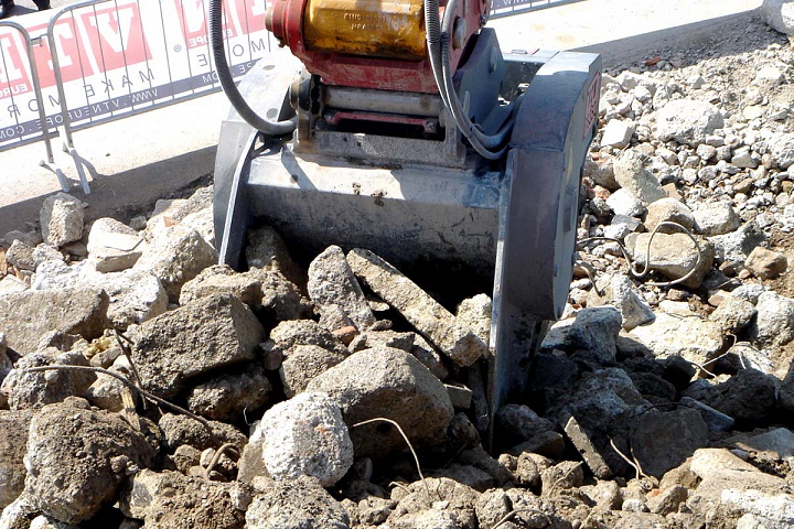 FB Дробильный ковш, дробилка