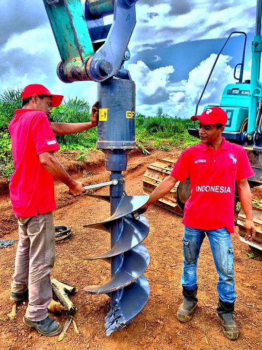 TR Гидробур вращатель шнековый 