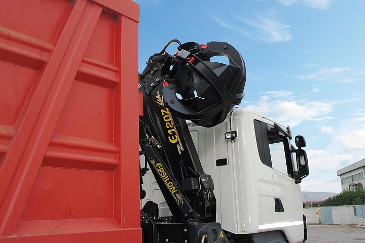 EV-EC Грейфер многочелюстной, лепестковый захват