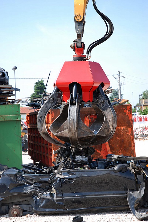 EV-EC Грейфер многочелюстной, лепестковый захват