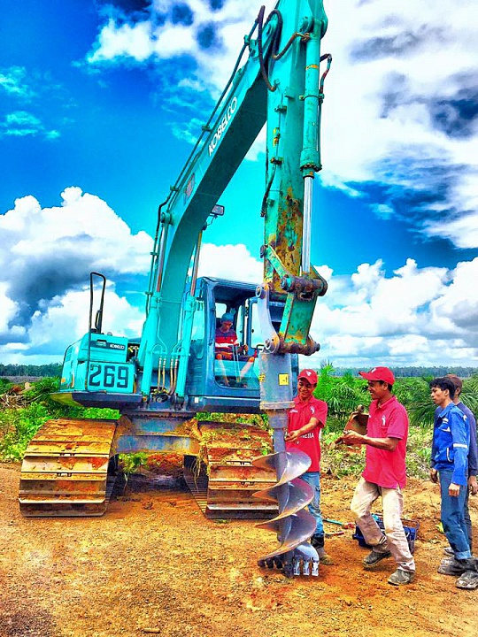 TR Гидробур вращатель шнековый 