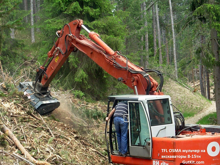 TFL мульчер для 8-15тн